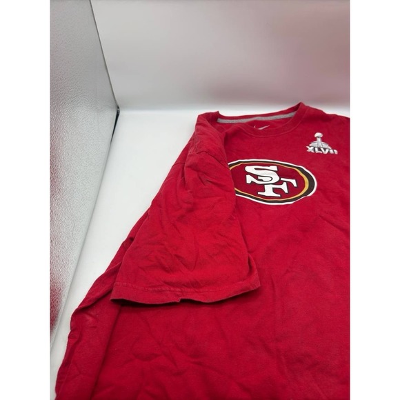 San Francisco 49ers Shirt T Shirt Super Bowl LIV Red NFL Football - Picture 4 of 9